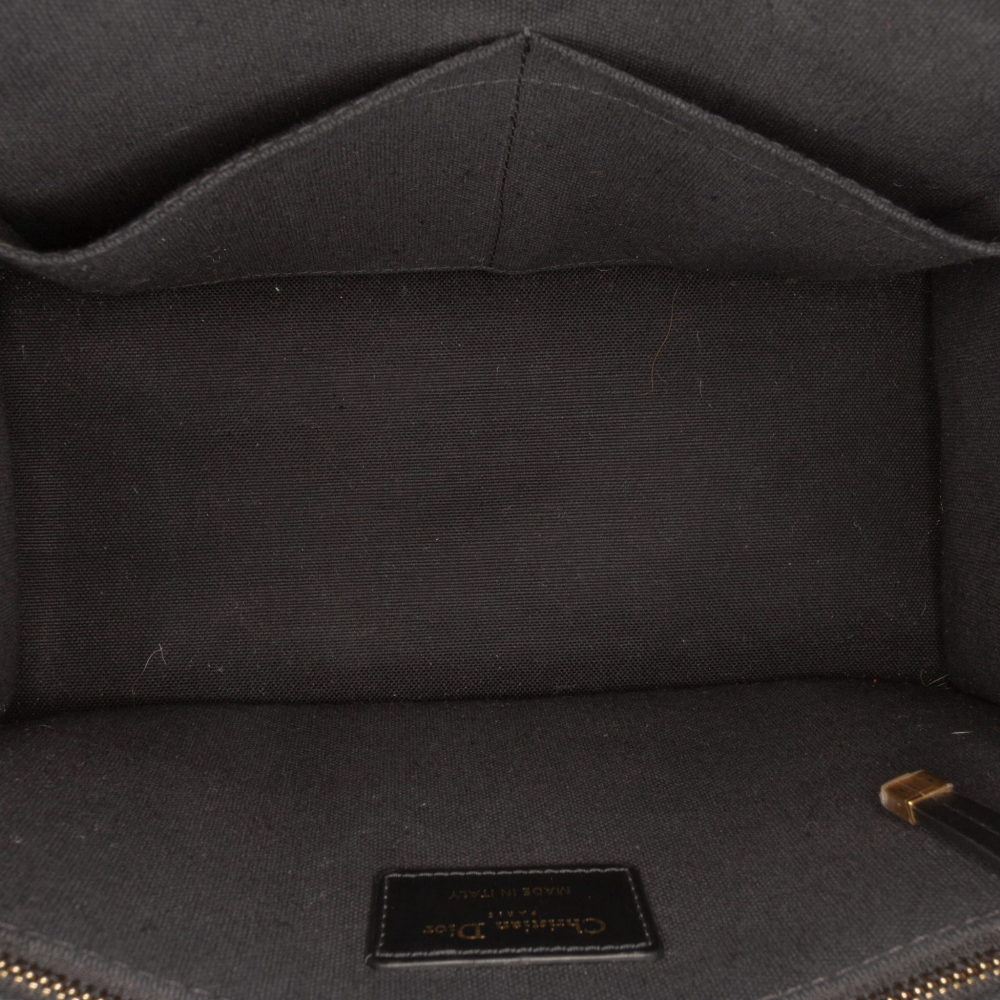 Christian Dior Book Tote Small Embroidery Canvas Tote Bag Plan De Paris Black