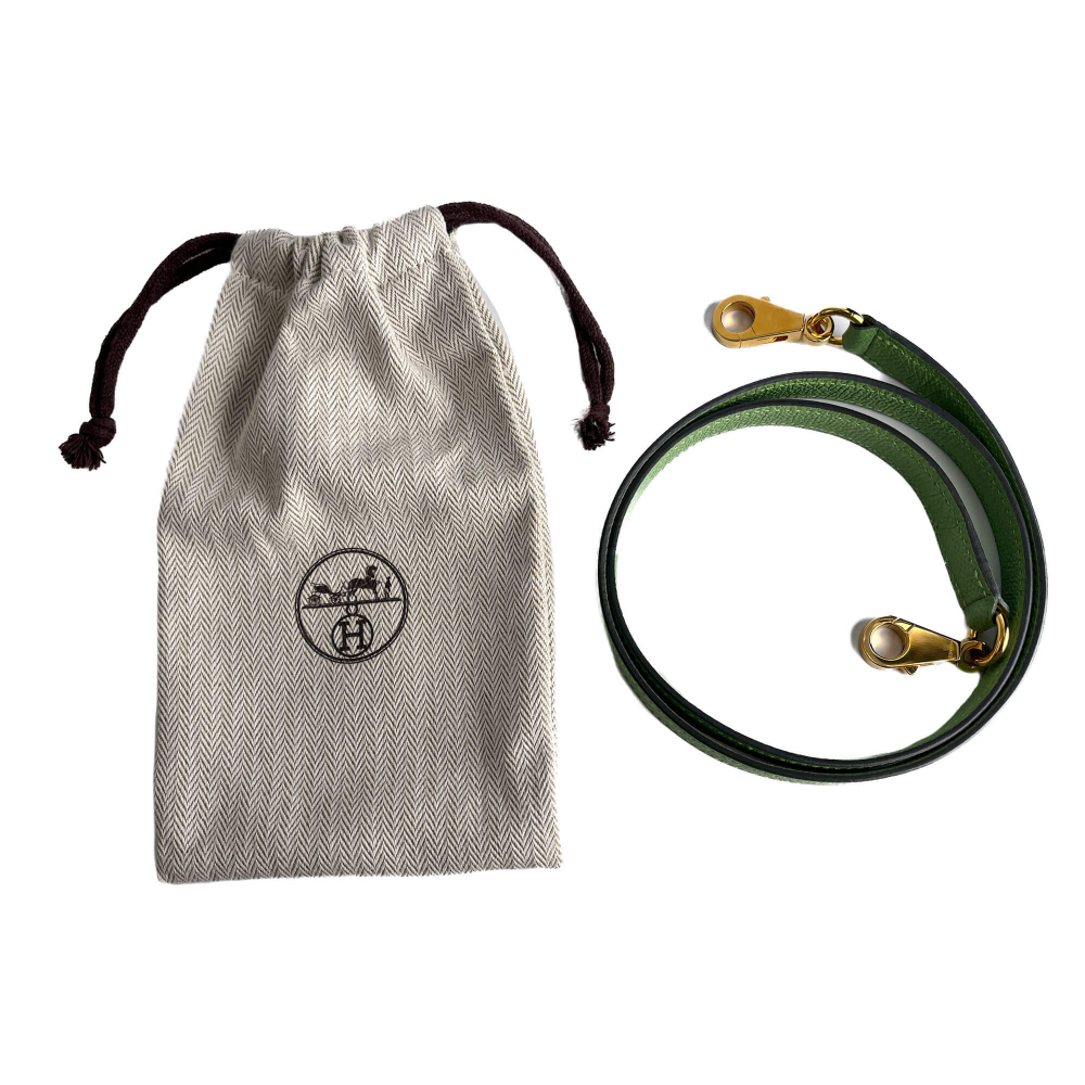 Hermès Kelly 28 Epsom Leather Sellier Top-Handle Handbag Vert Criquet