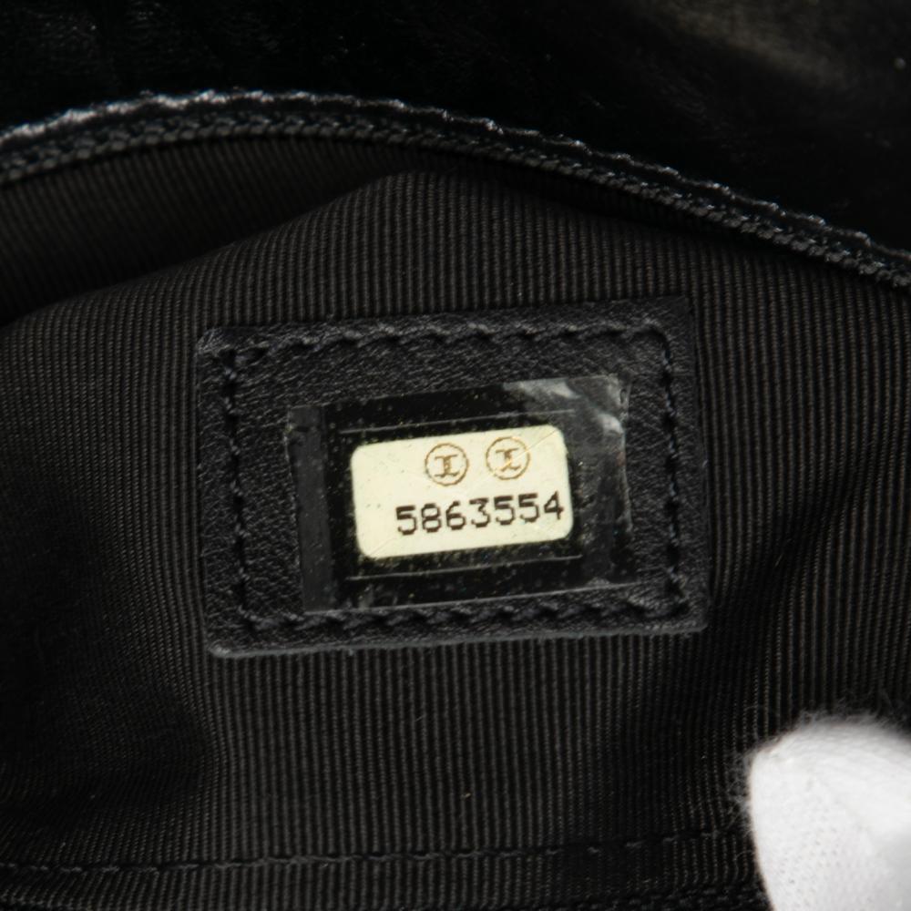 Chanel B Chanel Black Lambskin Leather Leather Lambskin Logo Messenger Bag Italy