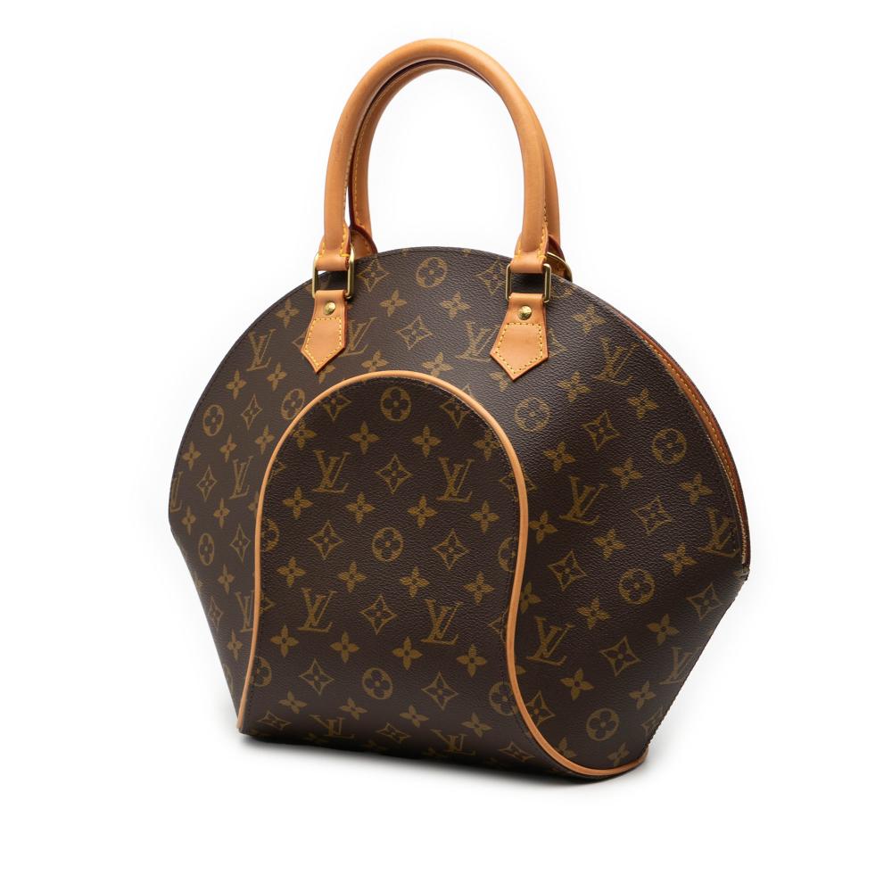 Louis Vuitton B Louis Vuitton Brown Monogram Canvas Fabric Monogram Ellipse PM France