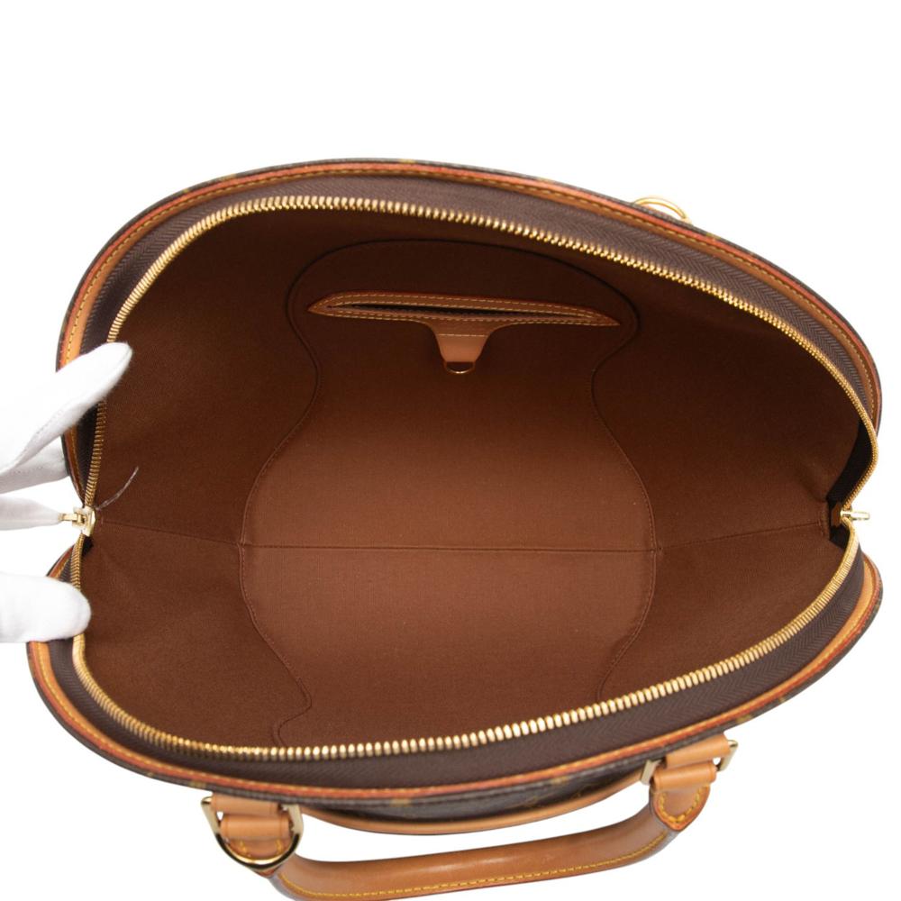 Louis Vuitton B Louis Vuitton Brown Monogram Canvas Fabric Monogram Ellipse PM France