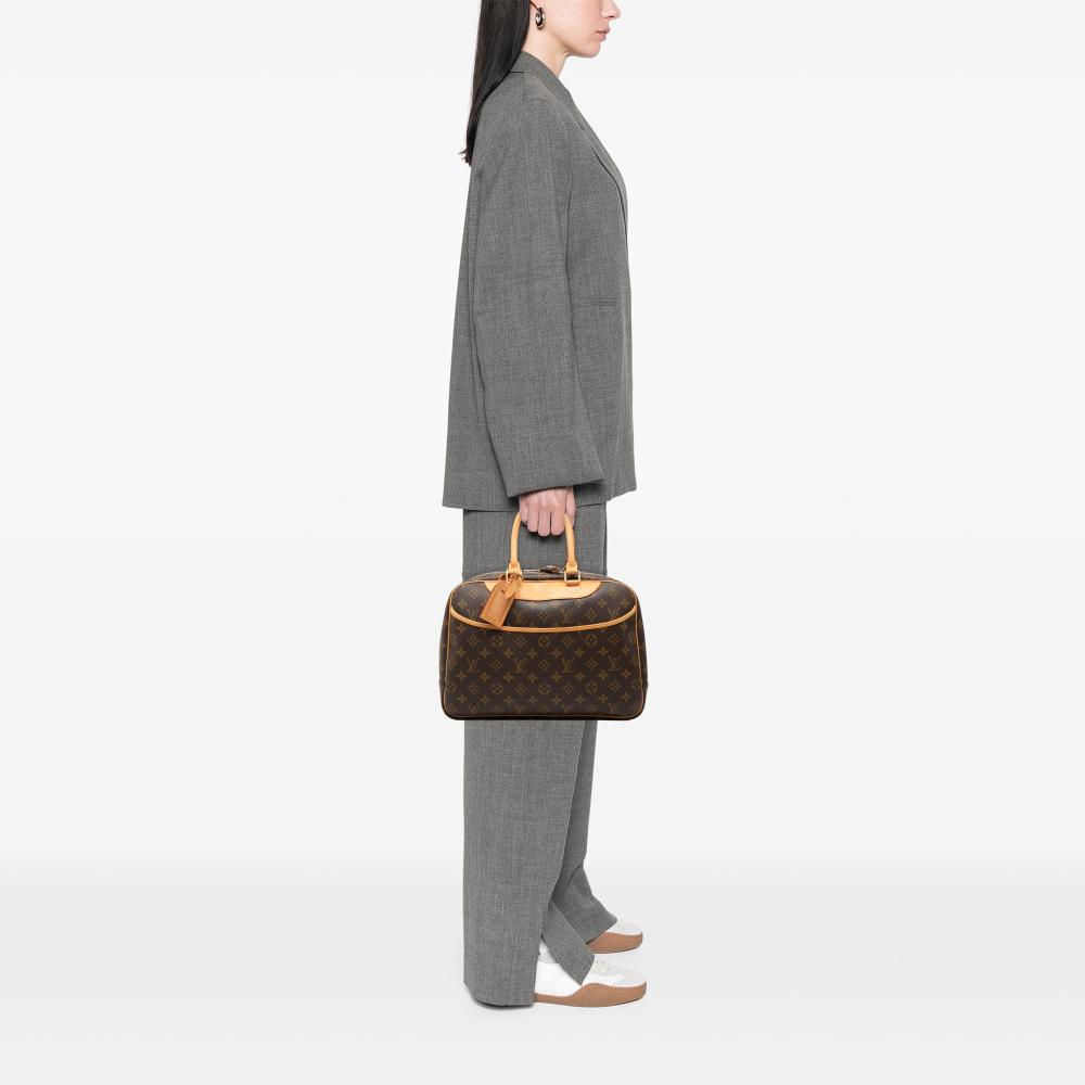 Louis Vuitton B Louis Vuitton Brown Monogram Canvas Fabric Monogram Deauville France