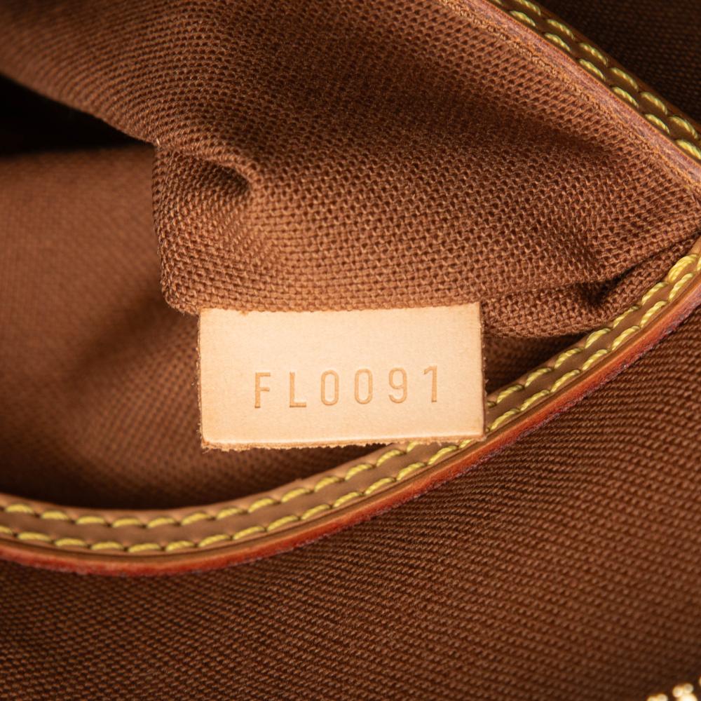 Louis Vuitton B Louis Vuitton Brown Monogram Canvas Fabric Monogram Alma PM France