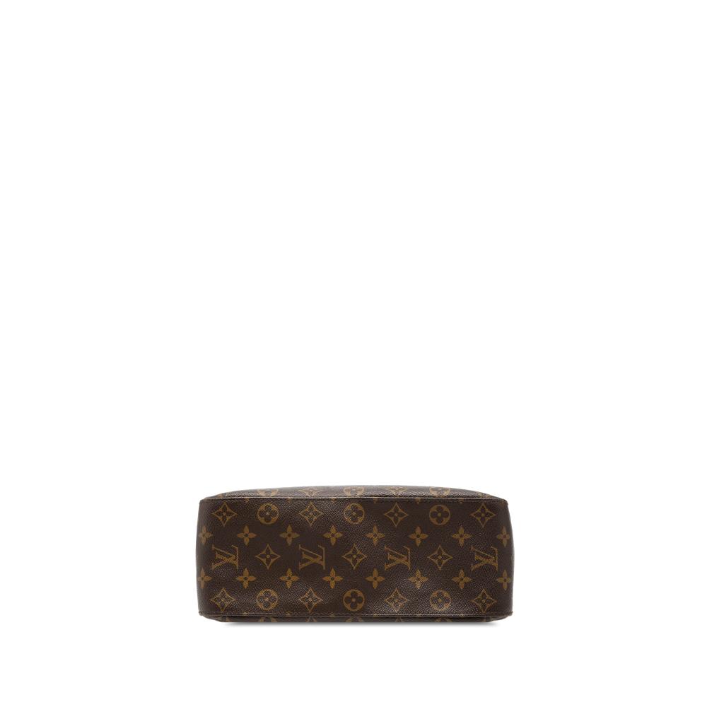 Louis Vuitton B Louis Vuitton Brown Monogram Canvas Fabric Monogram Looping GM France