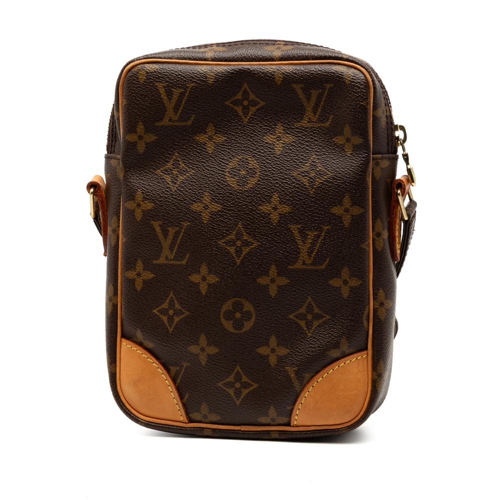 Louis Vuitton B Louis Vuitton Brown Monogram Canvas Fabric Monogram Danube France