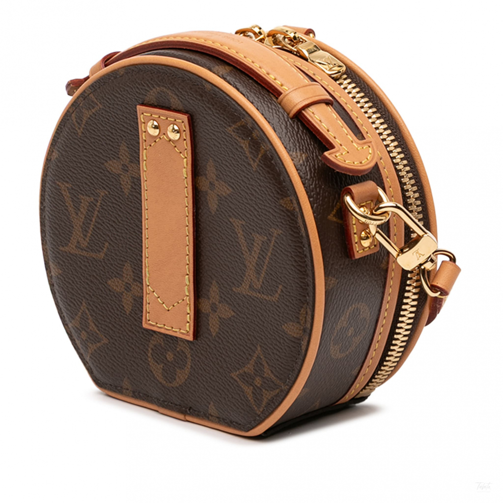 Louis Vuitton Boite Chapeau Mini Canvas Crossbody Monogram