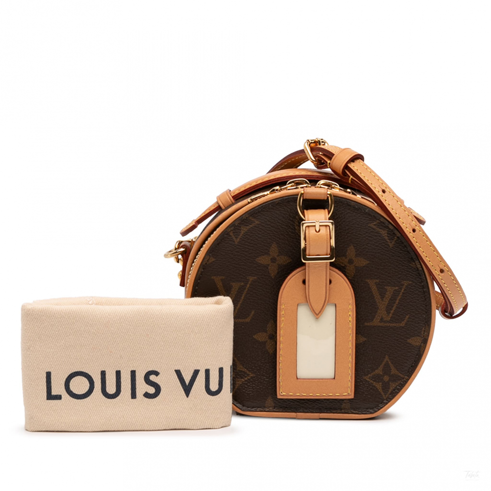 Louis Vuitton Boite Chapeau Mini Canvas Crossbody Monogram