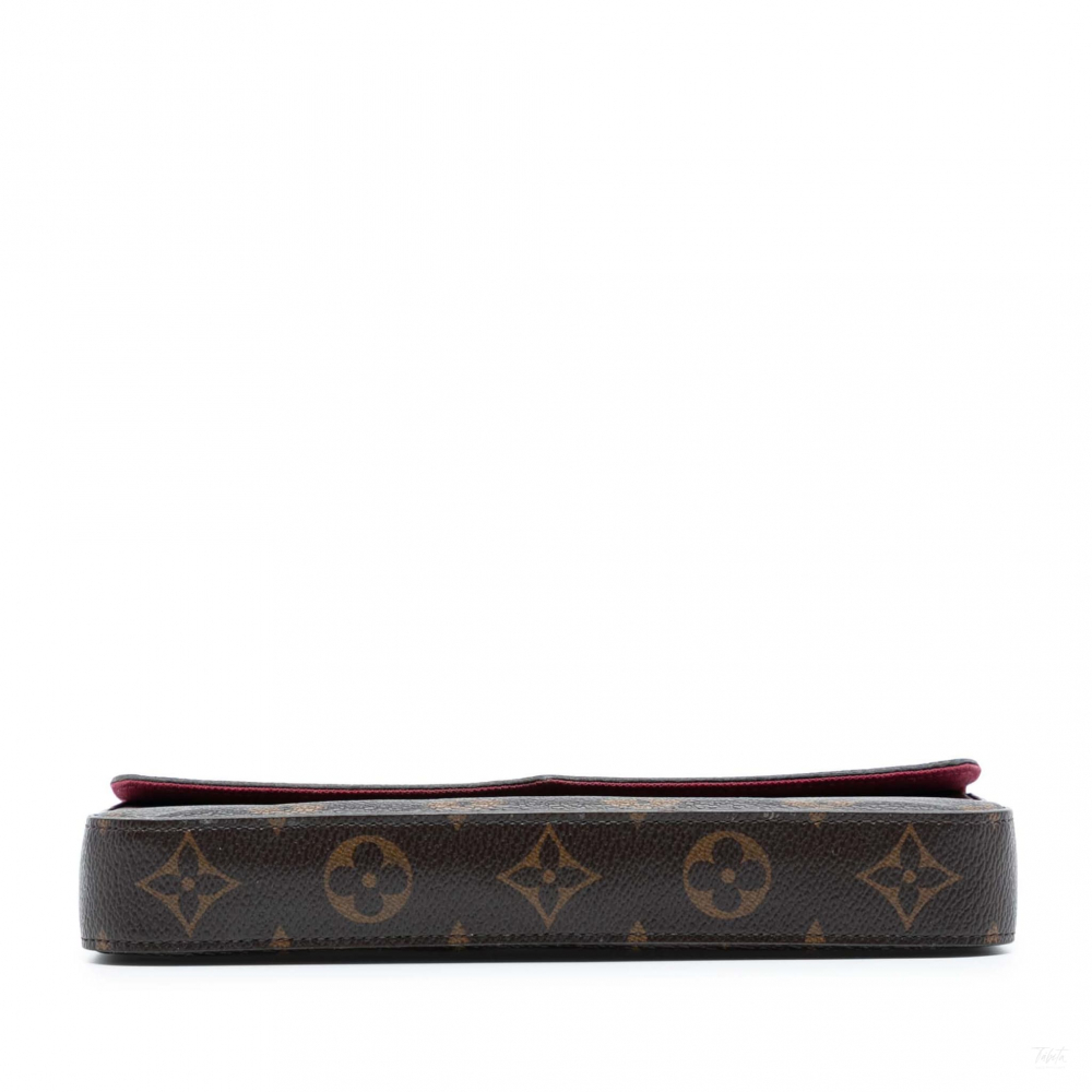 Louis Vuitton Felicie Canvas Pouch Clutch Monogram