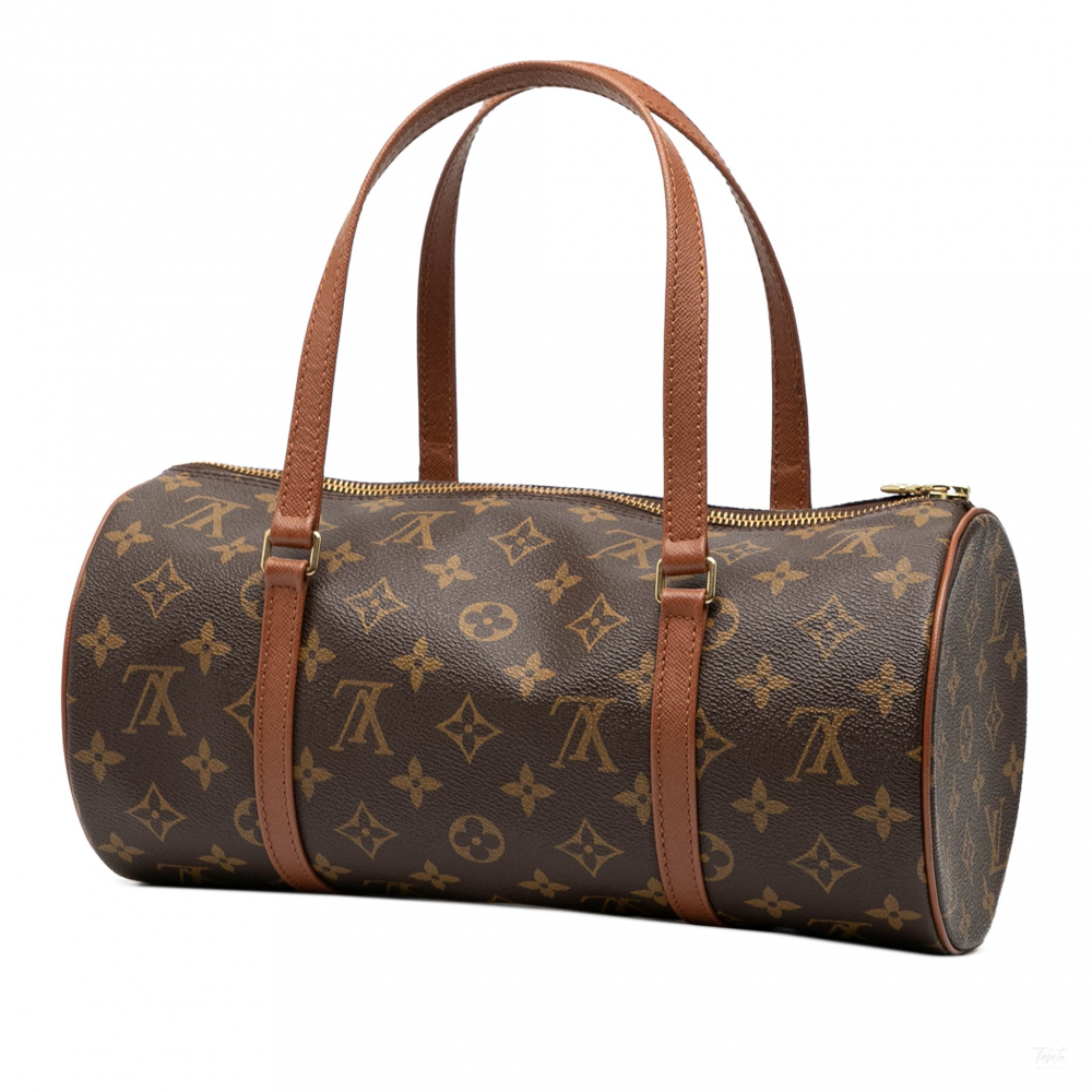 Louis Vuitton Papillon 30 Canvas Trunk Handbag Monogram