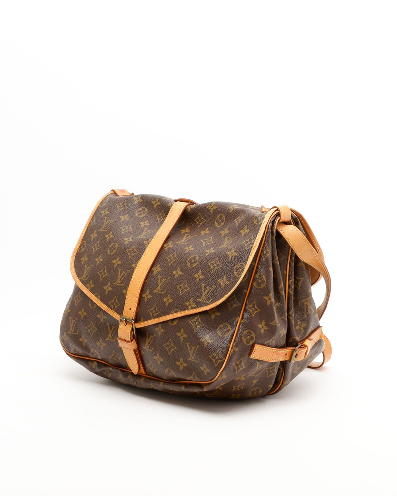 Louis Vuitton Monogram Saumur 35 Bag