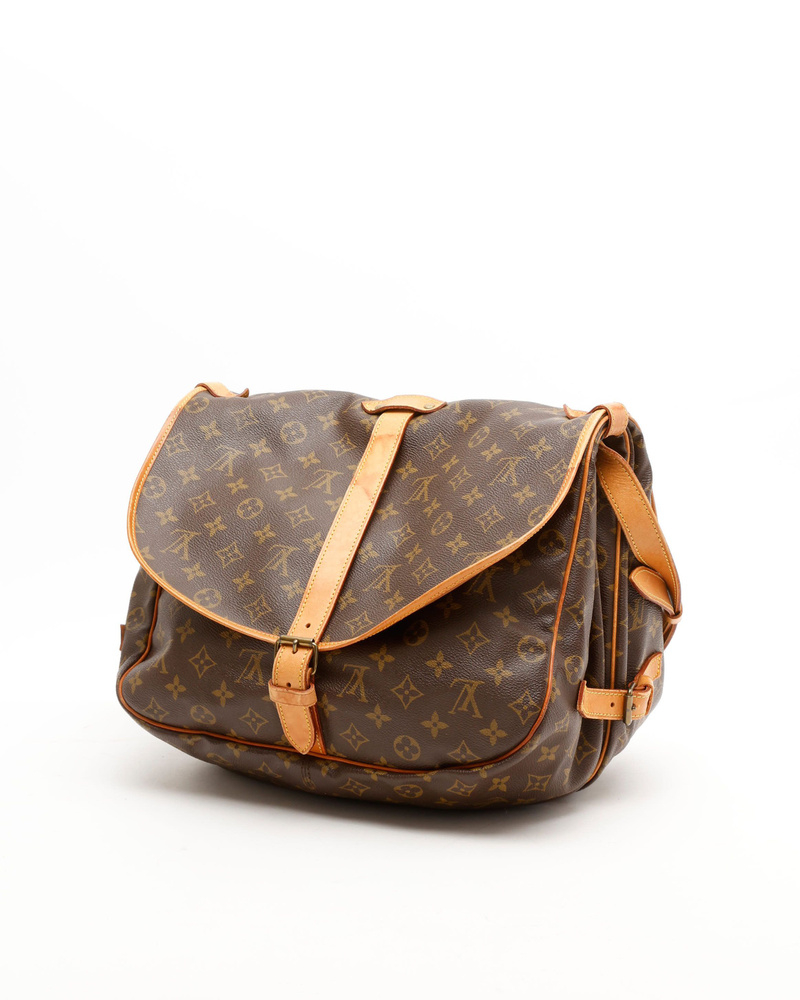 Louis Vuitton Monogram Saumur 35 Bag