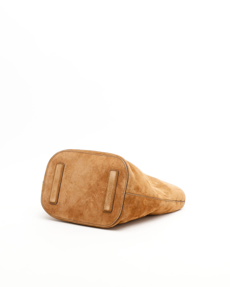 Gucci New Jackie Soft Suede Bucket Bag