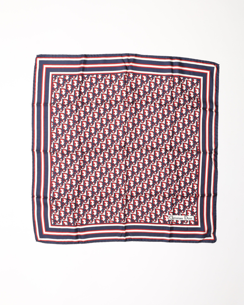 Christian Dior 70 Trotter Silk Scarf