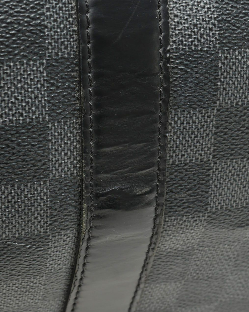 Louis Vuitton Damier Graphite Keepall Bandouliére 55 Weekend Bag