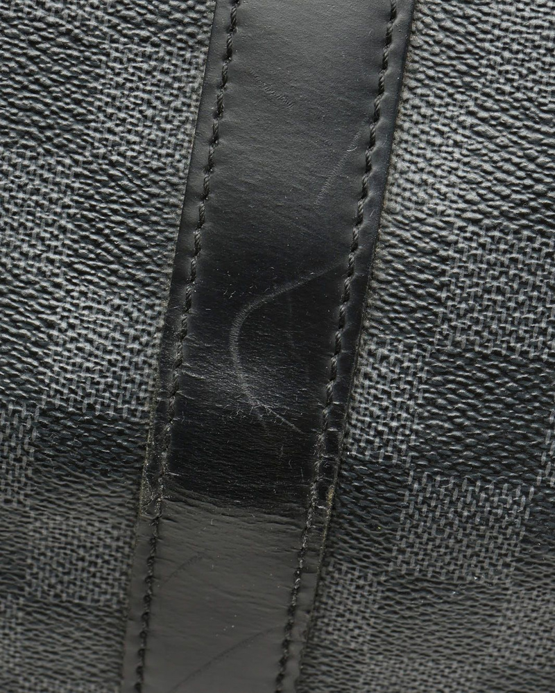 Louis Vuitton Damier Graphite Keepall Bandouliére 55 Weekend Bag