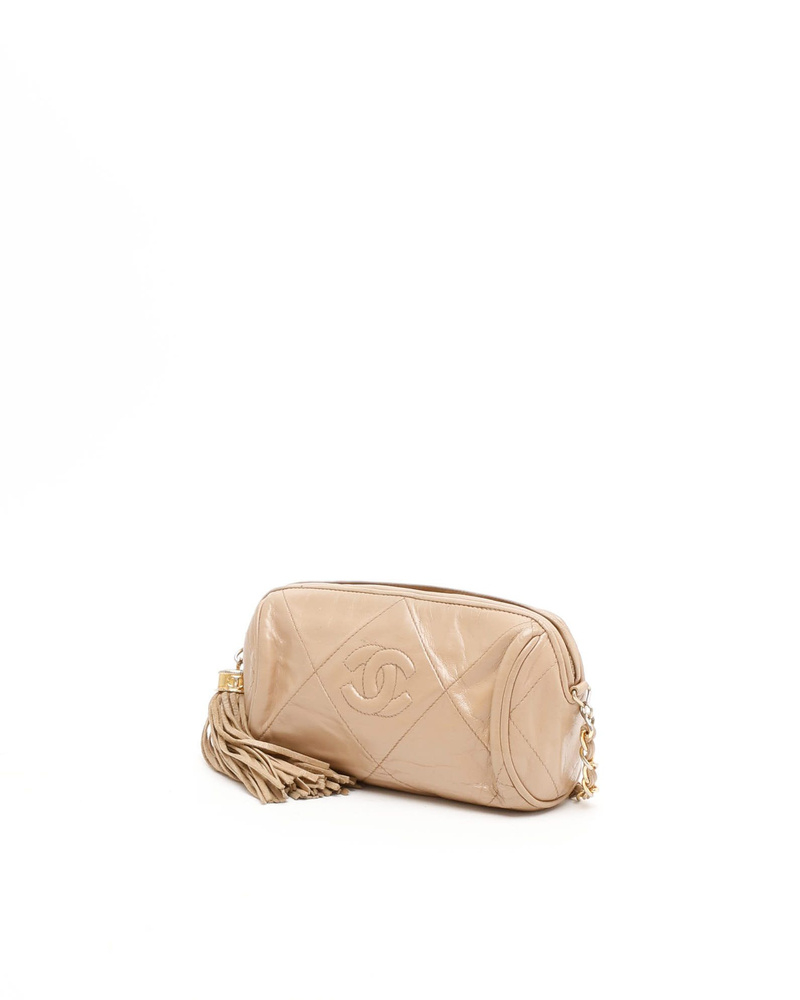 Chanel CC Quilted Shoulder Bag