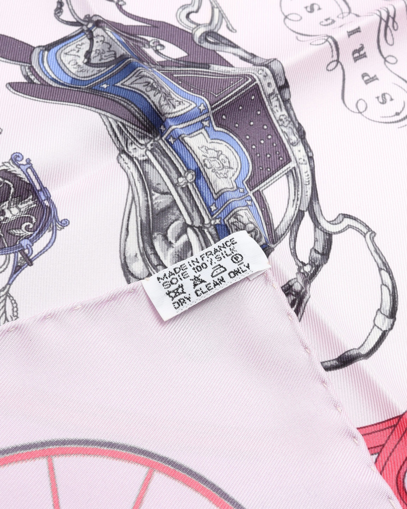 Hermès Spring Philippe Ledoux 45 Silk scarf