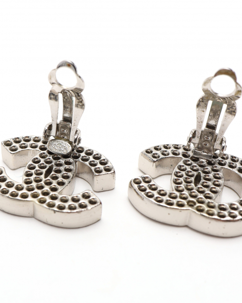 Chanel Coco Mark Clip-on Earrings