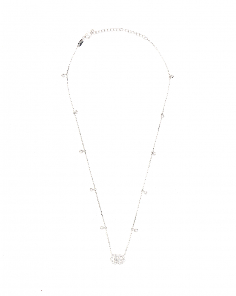 Gucci Interlocking Diamond 18kt Necklace