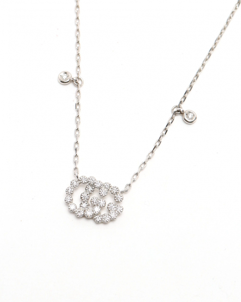 Gucci Interlocking Diamond 18kt Necklace