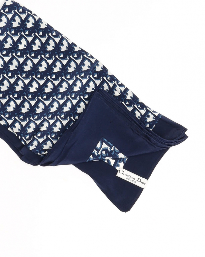 Christian Dior 80 Trotter Silk Scarf