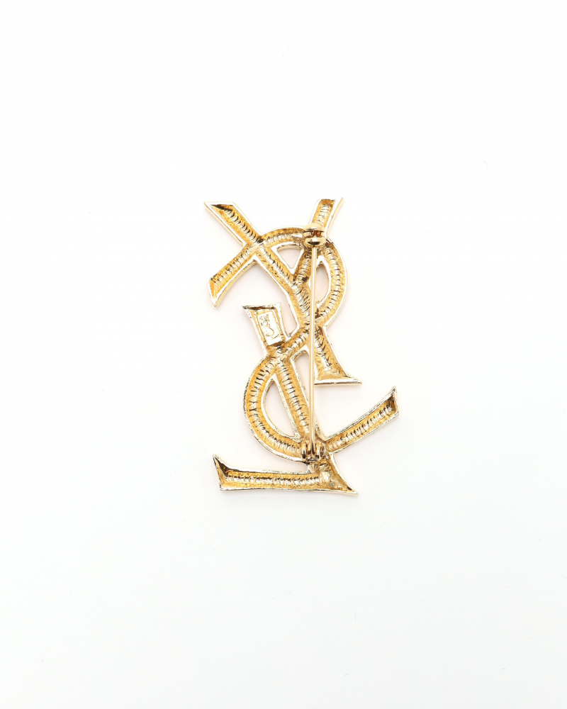 Saint Laurent YSL Brooch