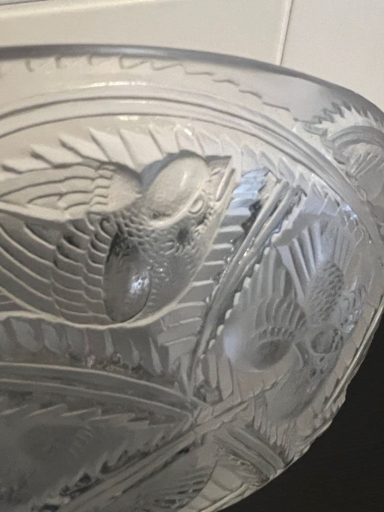 Lalique Coupe en cristal