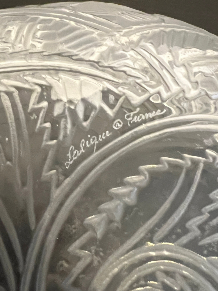 Lalique Coupe en cristal