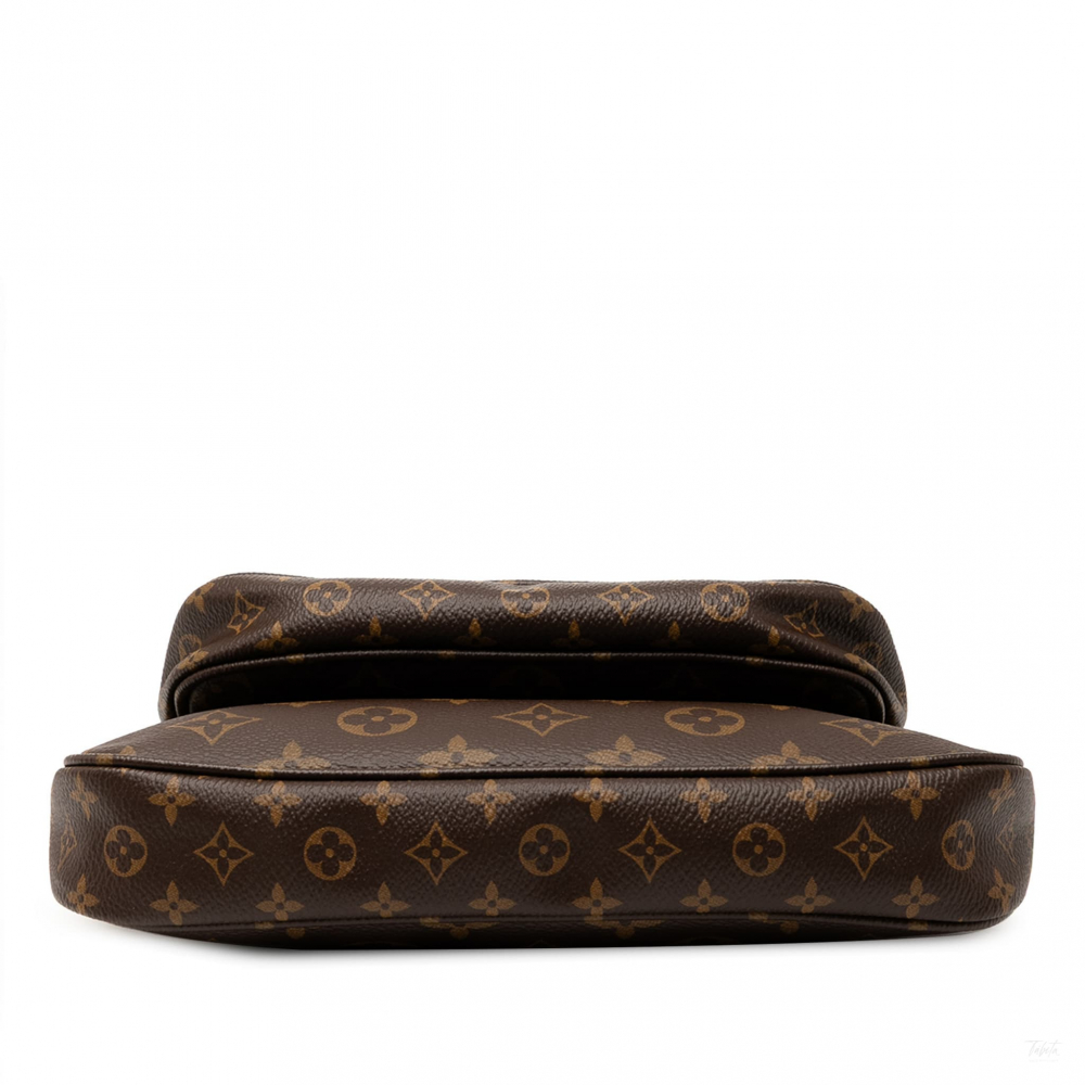 Louis Vuitton Multi Pochette Accessoires Canvas Pouch Crossbody Monogram