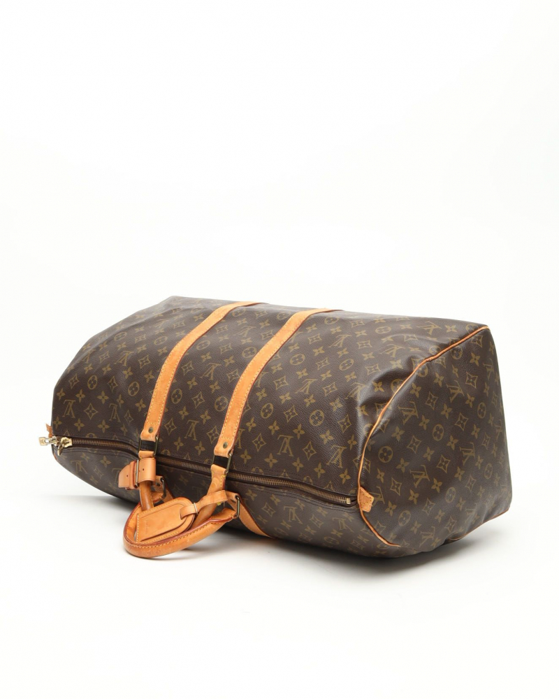 Louis Vuitton Monogram Keepall 55 Weekend Bag