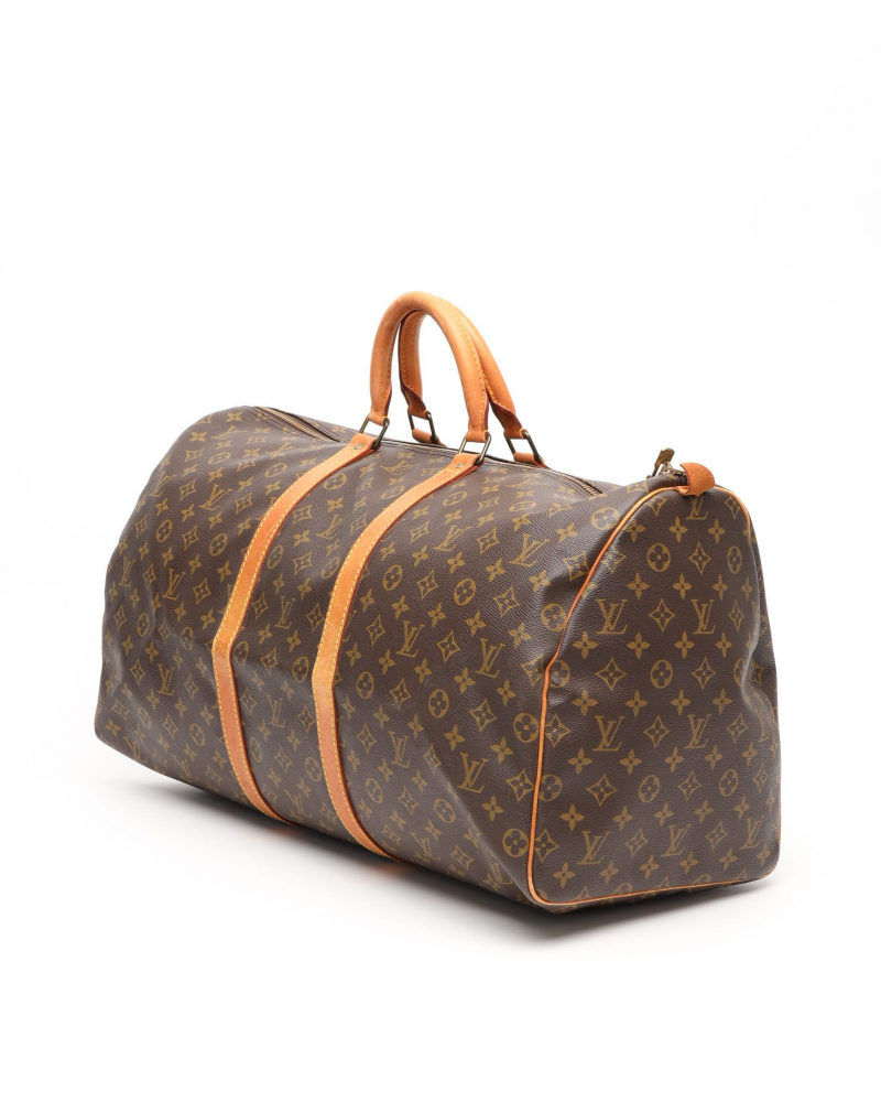 Louis Vuitton Monogram Keepall 55 Weekend Bag