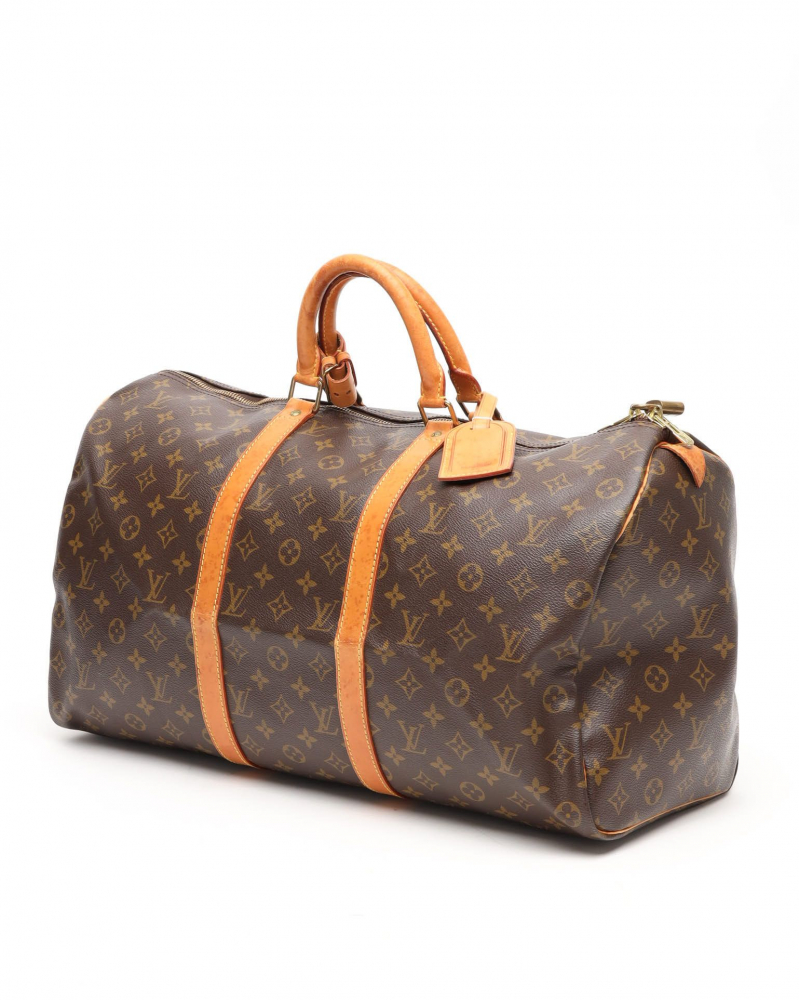 Louis Vuitton Monogram Keepall 50 Weekend Bag