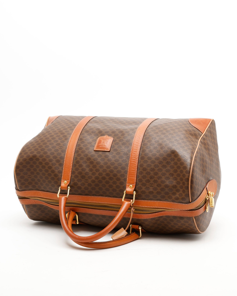 Celine Céline Macadam Boston Bag