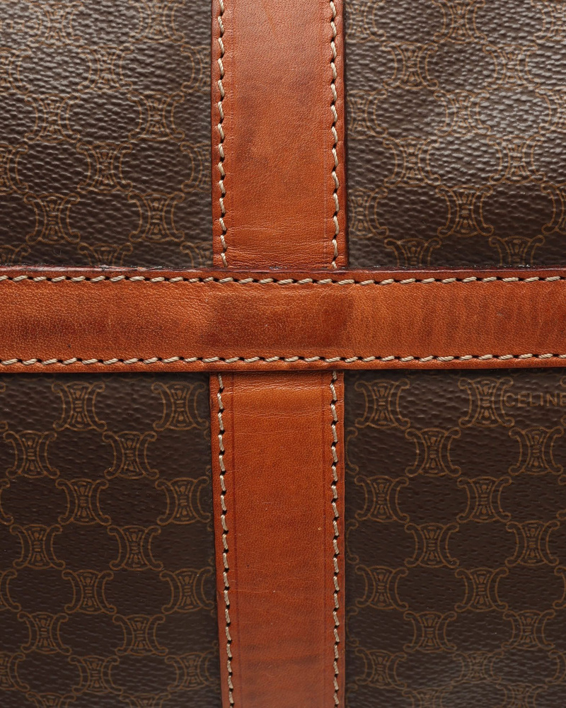 Celine Céline Macadam Boston Bag