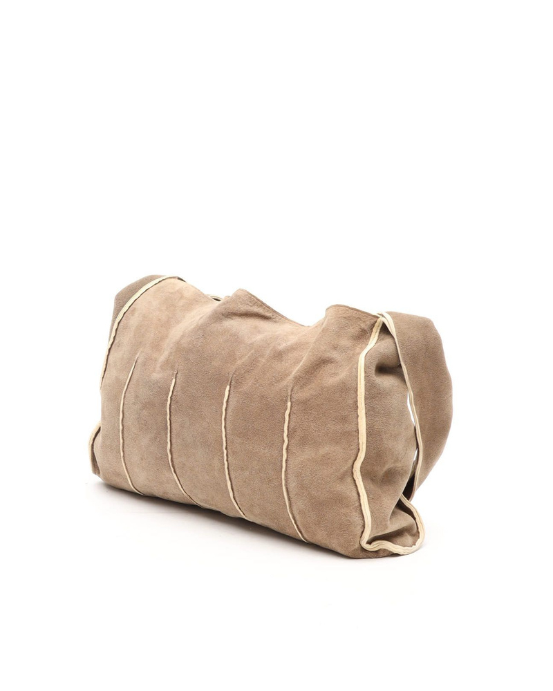 Chanel Suede Hobo Bag