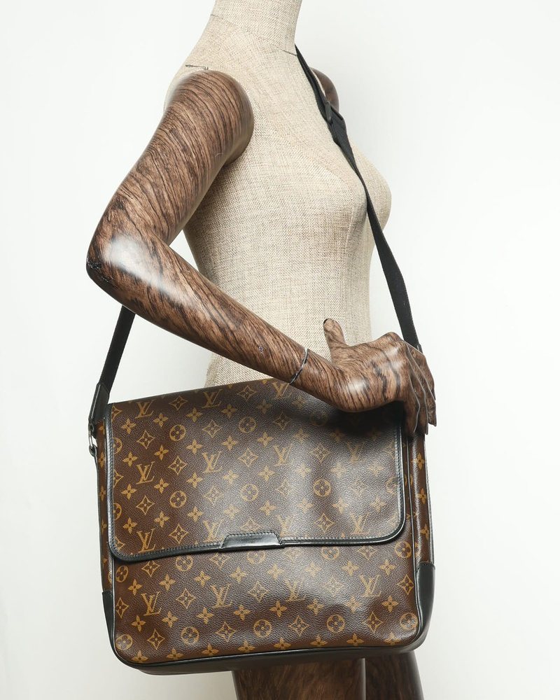 Louis Vuitton Monogram Macassar Bass GM Bag