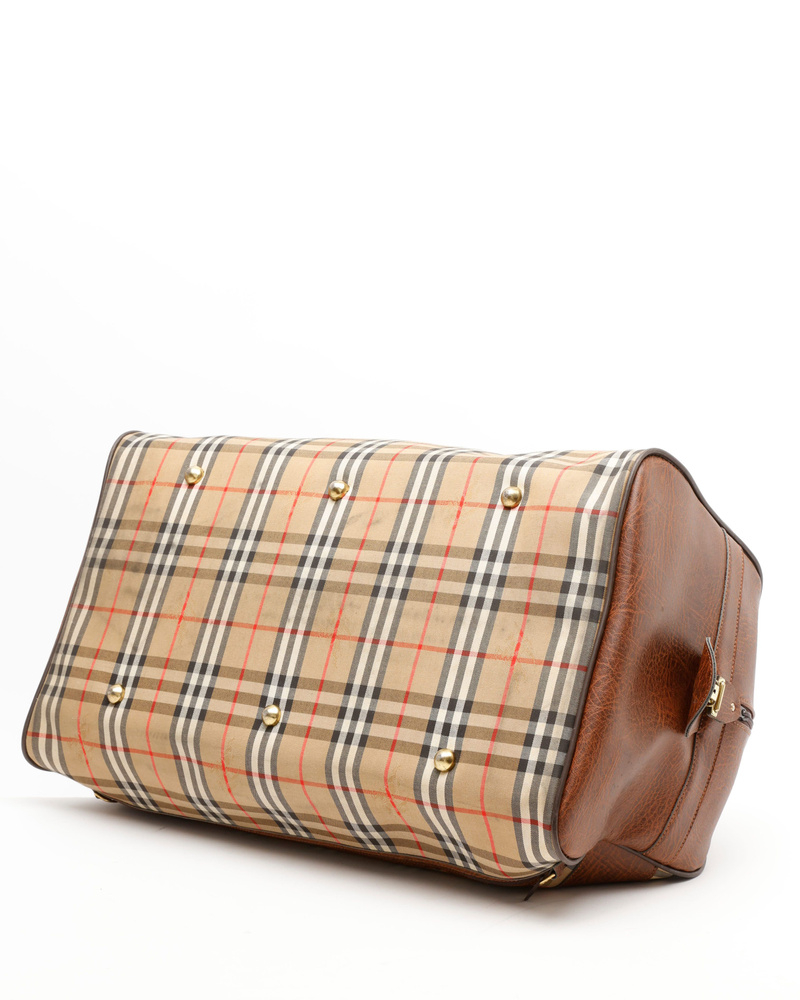 Burberry Nova Check Boston Weekend Bag