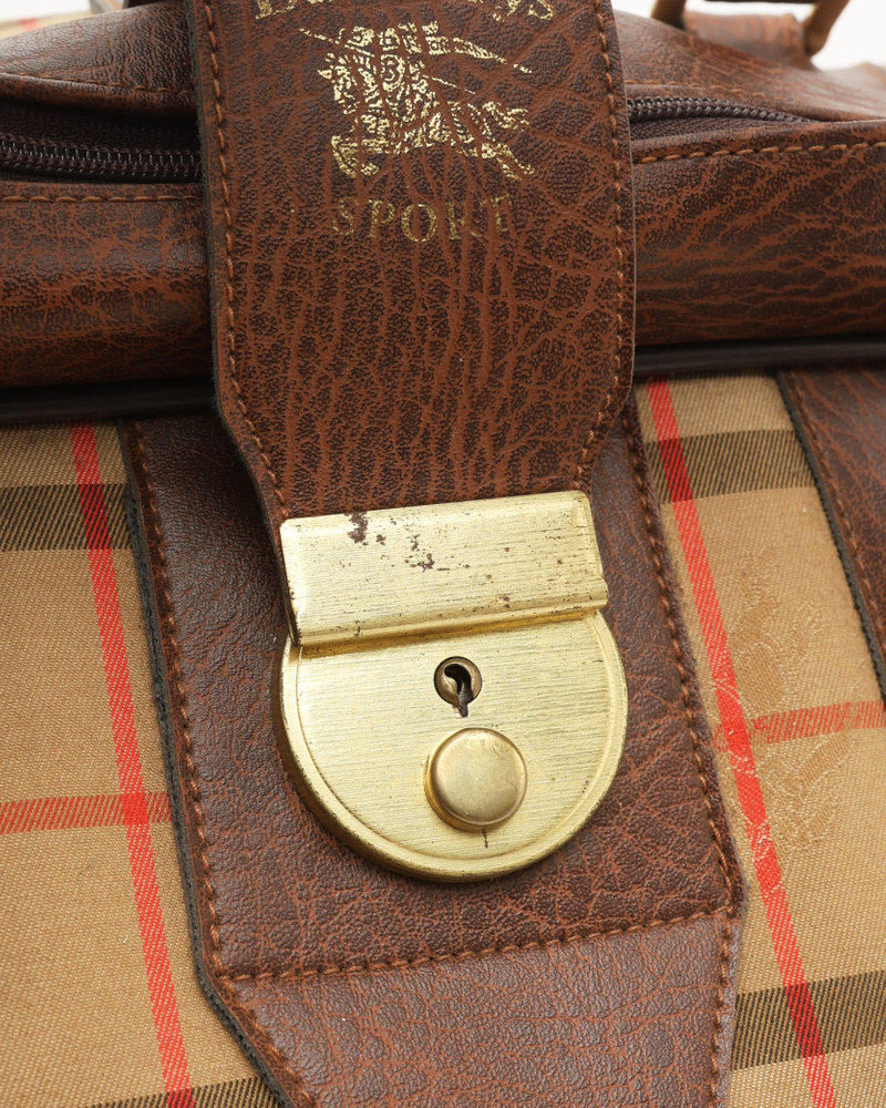 Burberry Nova Check Boston Weekend Bag