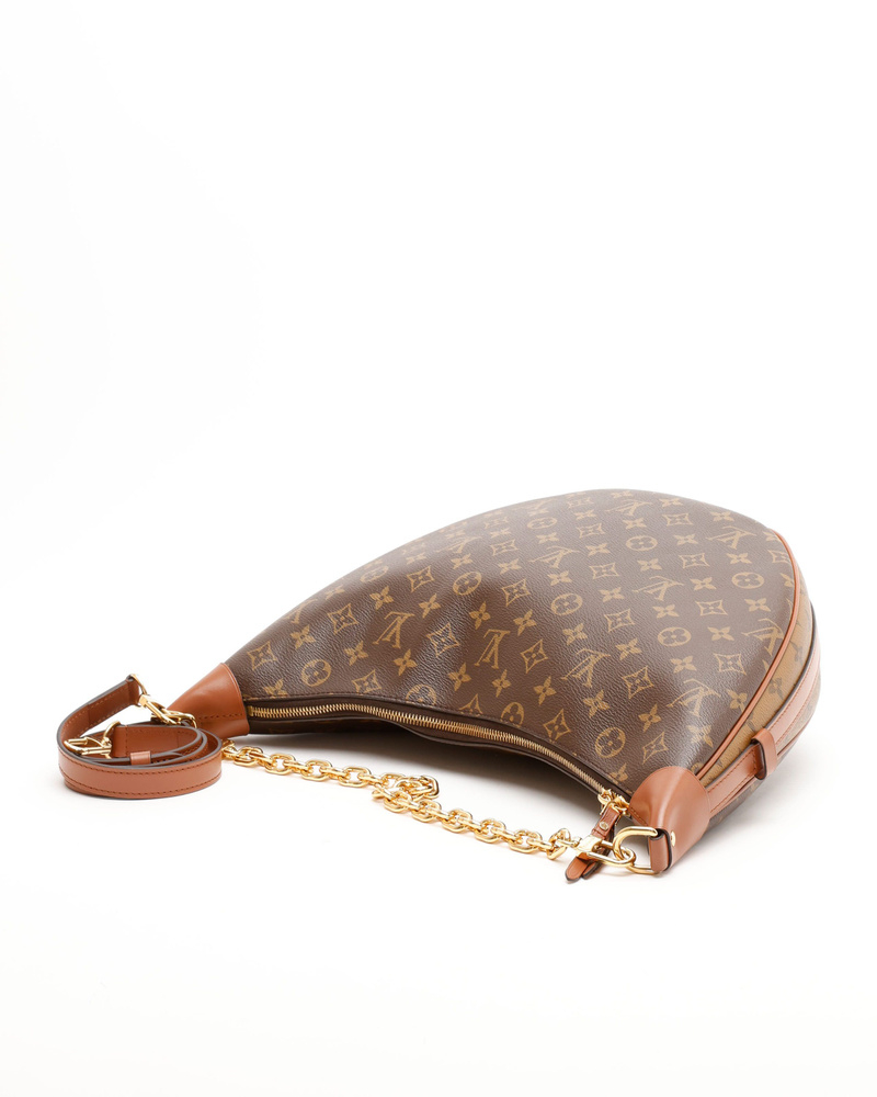 Louis Vuitton Monogram Reverse Loop Hobo Bag