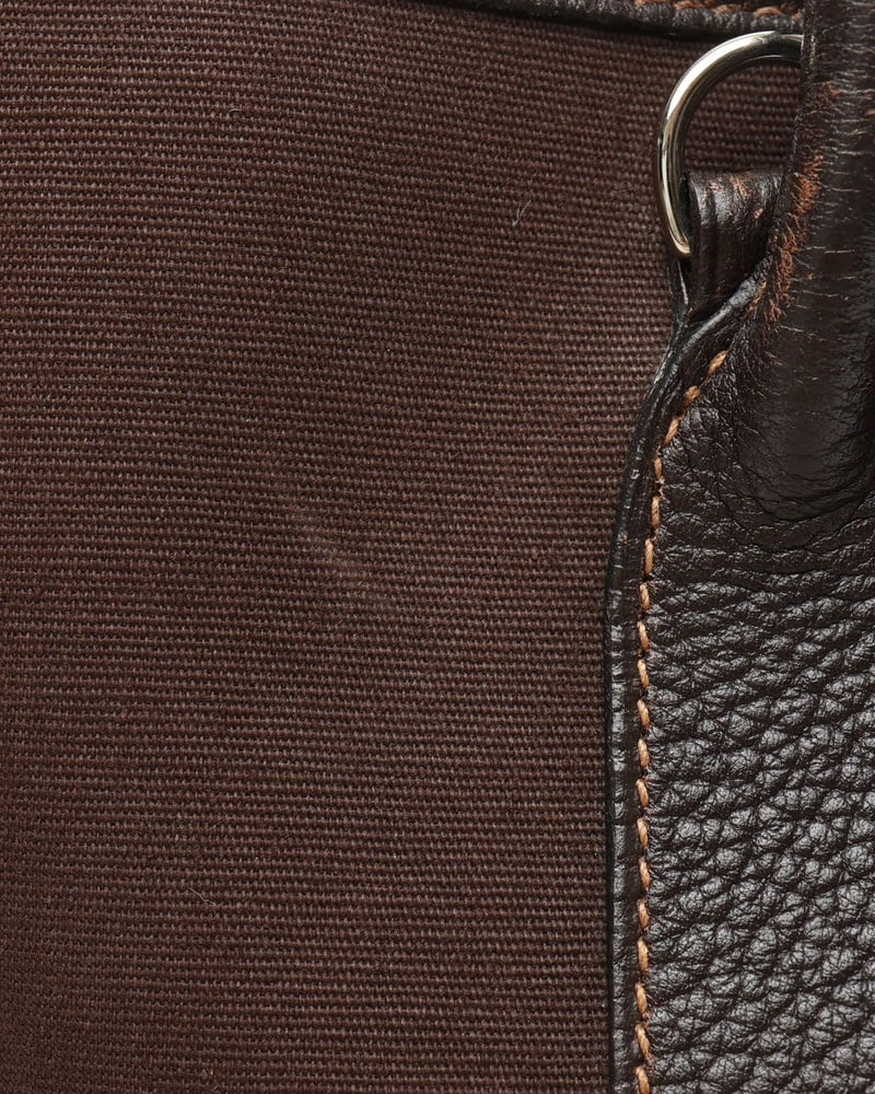 Hermès Toile & Negonda Garden Party 30 w/ Strap Bag