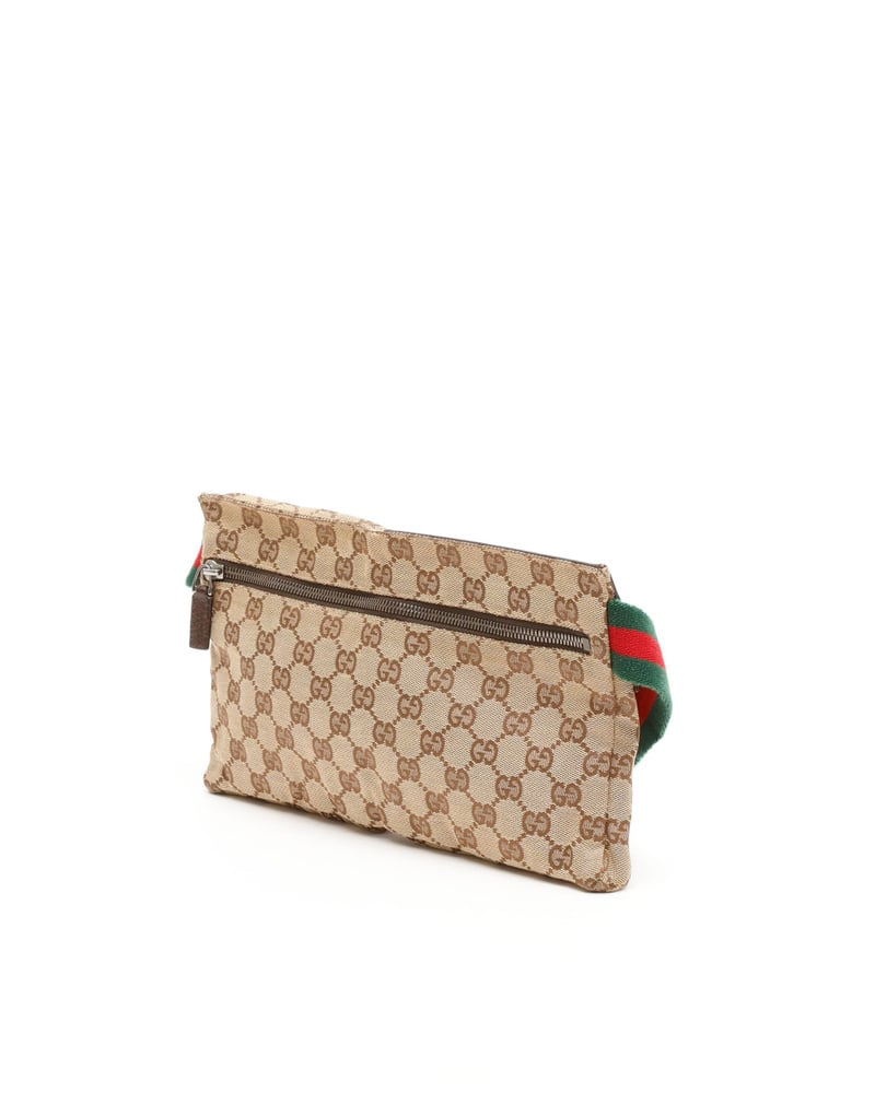 Gucci GG Double Pocket Waist Bag