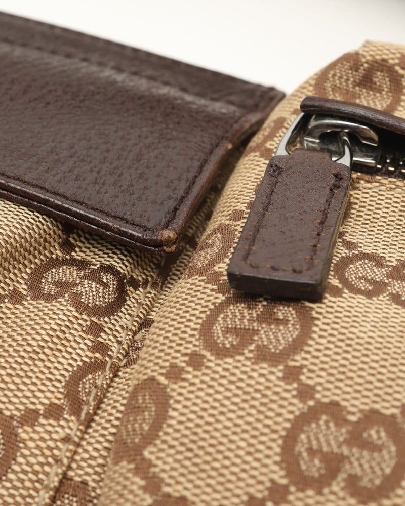 Gucci GG Double Pocket Waist Bag