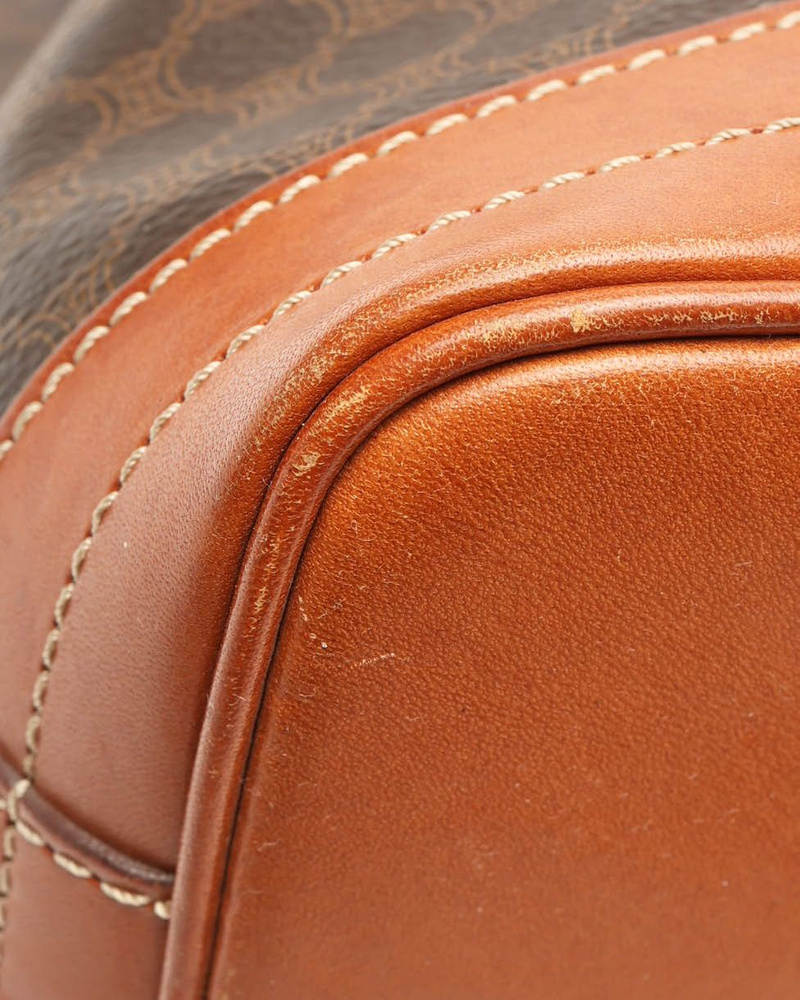 Celine Céline Macadam Bucket Bag