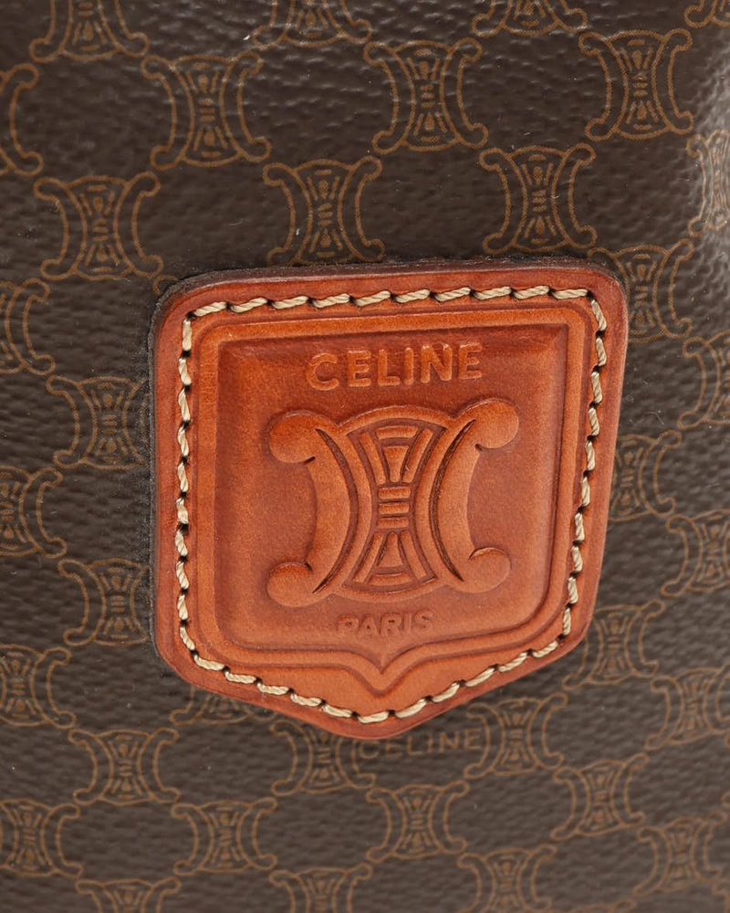 Celine Céline Macadam Bucket Bag