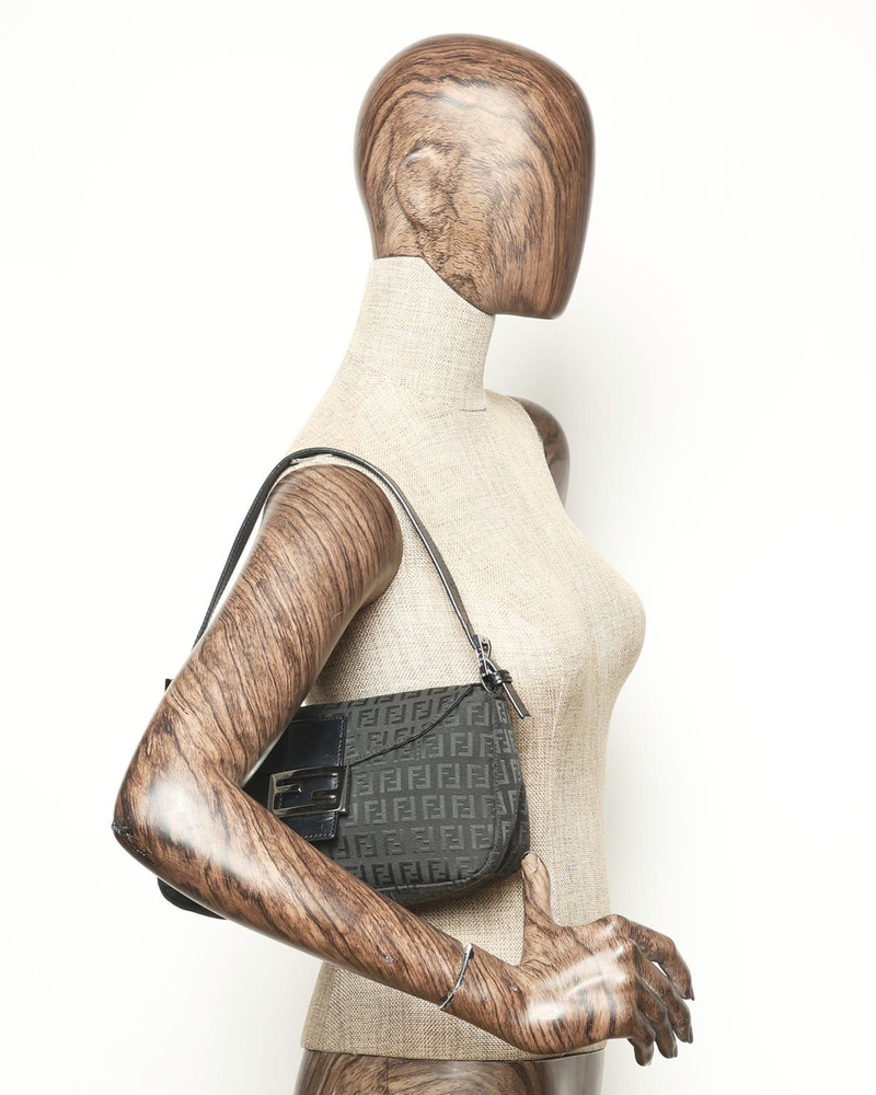 Fendi Zucca Baguette Bag