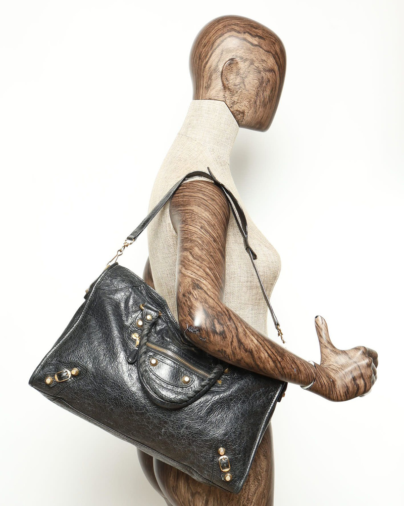 Balenciaga Classic Motocross City Bag