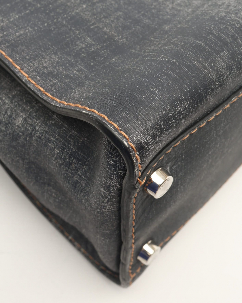 Fendi Peekaboo XL Burnished Business Bag