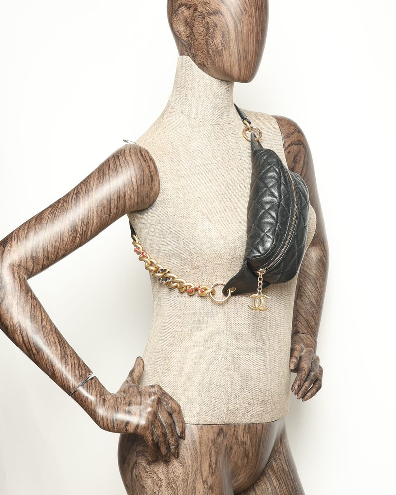 Chanel CC Quilted Belt Bag