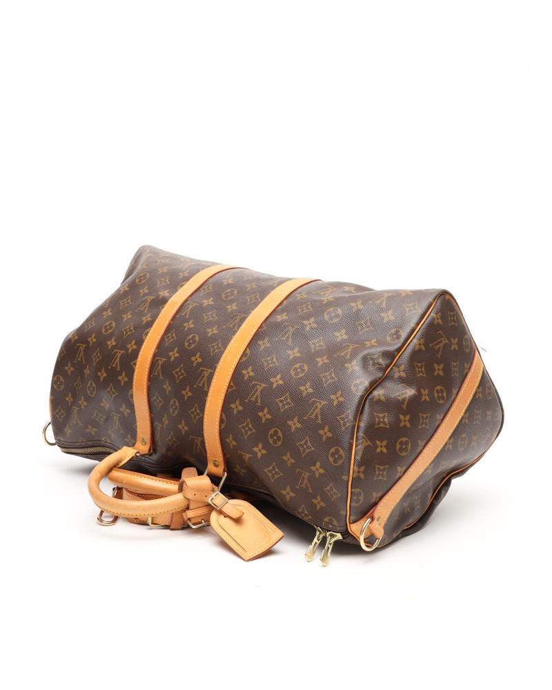 Louis Vuitton Monogram Keepall Bandoulière 50 Weekend Bag