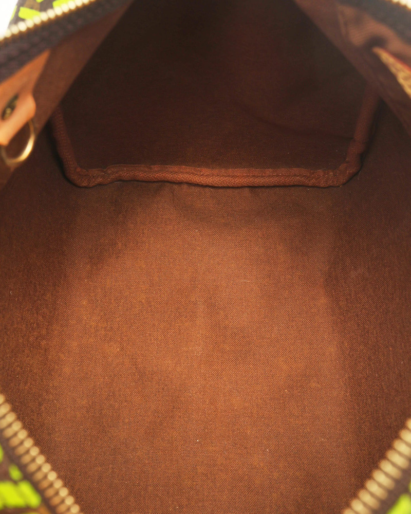 Louis Vuitton Monogram Graffiti Speedy 30 Bag